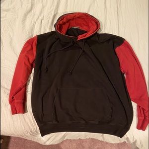RARE brandy melville two toned hoodie